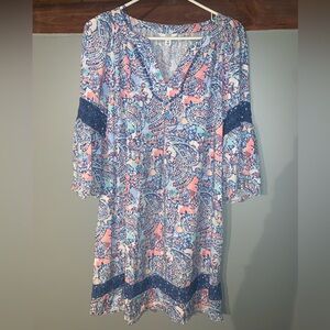 Crown & Ivy Paisley Dress Size M